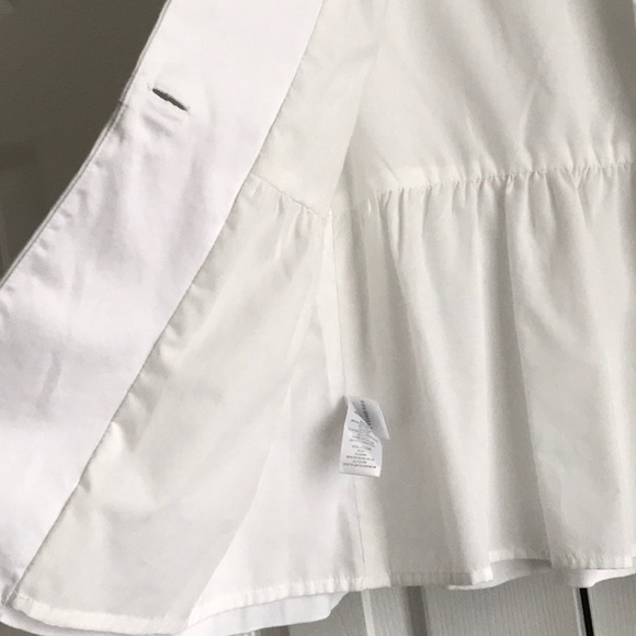 BCBGENERATION Puff Sleeve Top Jacket Lined Cotton - Picture 7 of 12